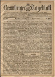 Bromberger Tageblatt. J. 22, 1898, nr 293