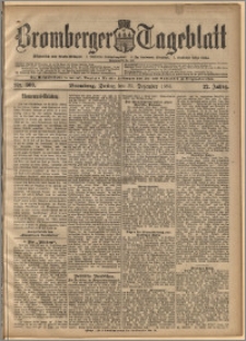 Bromberger Tageblatt. J. 22, 1898, nr 300