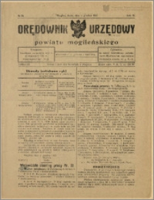 Orędownik Urzędowy Powiatu Mogileńskiego, 1927 Nr 98