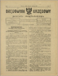 Orędownik Urzędowy Powiatu Mogileńskiego, 1928 Nr 8