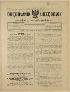 Orędownik Urzędowy Powiatu Mogileńskiego, 1928 Nr 10