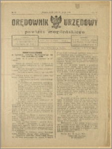 Orędownik Urzędowy Powiatu Mogileńskiego, 1928 Nr 15