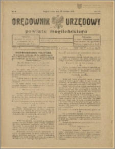 Orędownik Urzędowy Powiatu Mogileńskiego, 1928 Nr 31