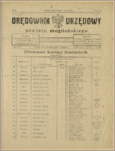 Orędownik Urzędowy Powiatu Mogileńskiego, 1928 Nr 36