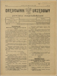 Orędownik Urzędowy Powiatu Mogileńskiego, 1928 Nr 42