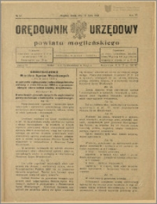 Orędownik Urzędowy Powiatu Mogileńskiego, 1928 Nr 57