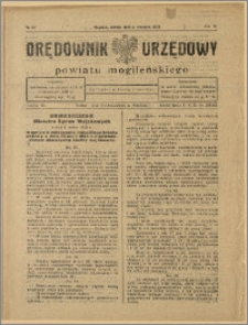 Orędownik Urzędowy Powiatu Mogileńskiego, 1928 Nr 62