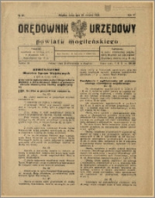 Orędownik Urzędowy Powiatu Mogileńskiego, 1928 Nr 65