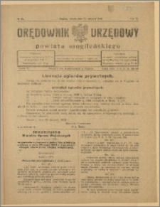 Orędownik Urzędowy Powiatu Mogileńskiego, 1928 Nr 68