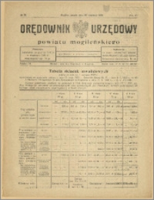 Orędownik Urzędowy Powiatu Mogileńskiego, 1928 Nr 78