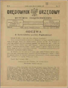 Orędownik Urzędowy Powiatu Mogileńskiego, 1928 Nr 90