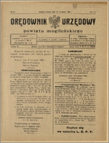 Orędownik Urzędowy Powiatu Mogileńskiego, 1928 Nr 94