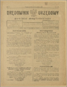 Orędownik Urzędowy Powiatu Mogileńskiego, 1928 Nr 97