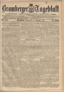 Bromberger Tageblatt. J. 27, 1903, nr 272