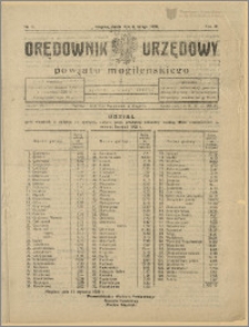 Orędownik Urzędowy Powiatu Mogileńskiego, 1929 Nr 11