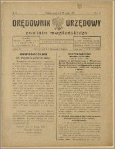 Orędownik Urzędowy Powiatu Mogileńskiego, 1929 Nr 17
