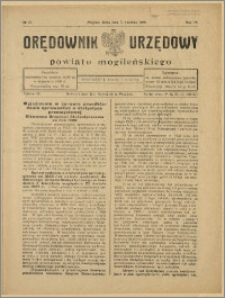 Orędownik Urzędowy Powiatu Mogileńskiego, 1929 Nr 27