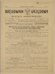 Orędownik Urzędowy Powiatu Mogileńskiego, 1929 Nr 35