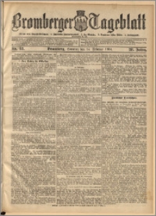 Bromberger Tageblatt. J. 28, 1904, nr 38