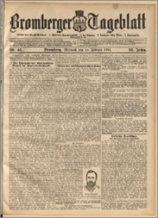 Bromberger Tageblatt. J. 28, 1904, nr 46