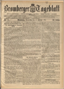 Bromberger Tageblatt. J. 28, 1904, nr 47