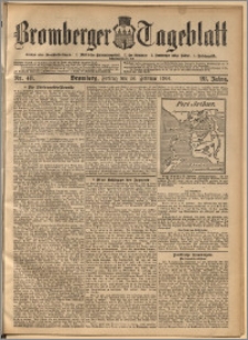Bromberger Tageblatt. J. 28, 1904, nr 48