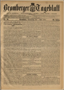 Bromberger Tageblatt. J. 28, 1904, nr 81