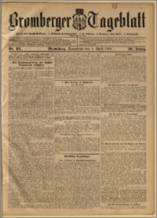 Bromberger Tageblatt. J. 28, 1904, nr 83