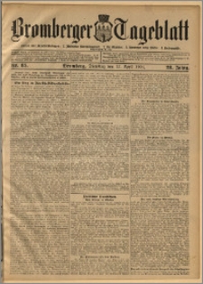 Bromberger Tageblatt. J. 28, 1904, nr 85