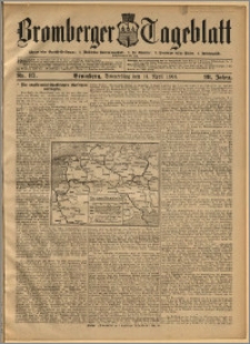 Bromberger Tageblatt. J. 28, 1904, nr 87