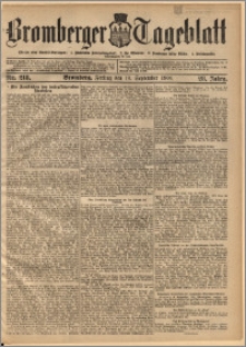 Bromberger Tageblatt. J. 28, 1904, nr 218