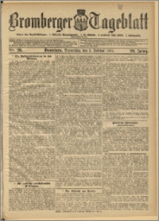 Bromberger Tageblatt. J. 29, 1905, nr 28