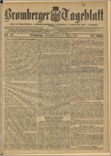 Bromberger Tageblatt. J. 29, 1905, nr 72
