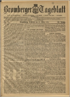 Bromberger Tageblatt. J. 29, 1905, nr 75