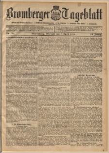 Bromberger Tageblatt. J. 29, 1905, nr 81
