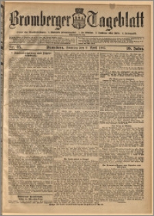 Bromberger Tageblatt. J. 29, 1905, nr 85