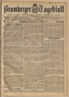 Bromberger Tageblatt. J. 29, 1905, nr 87