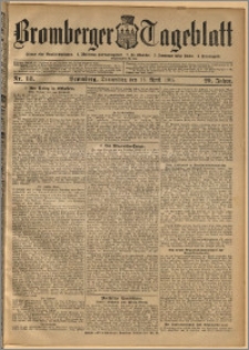 Bromberger Tageblatt. J. 29, 1905, nr 88
