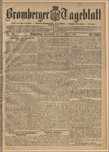 Bromberger Tageblatt. J. 29, 1905, nr 90