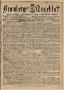Bromberger Tageblatt. J. 29, 1905, nr 91
