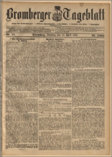 Bromberger Tageblatt. J. 29, 1905, nr 92