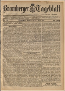 Bromberger Tageblatt. J. 29, 1905, nr 96