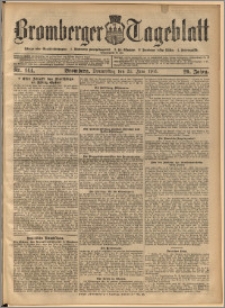 Bromberger Tageblatt. J. 29, 1905, nr 144