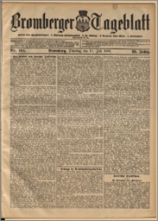Bromberger Tageblatt. J. 29, 1905, nr 160