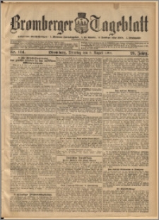 Bromberger Tageblatt. J. 29, 1905, nr 184