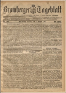 Bromberger Tageblatt. J. 29, 1905, nr 189