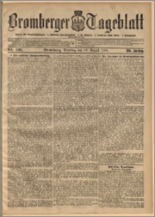 Bromberger Tageblatt. J. 29, 1905, nr 196