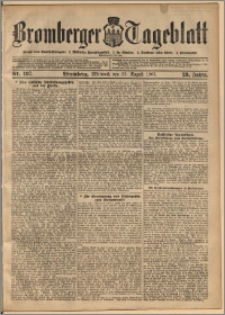 Bromberger Tageblatt. J. 29, 1905, nr 197