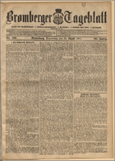 Bromberger Tageblatt. J. 29, 1905, nr 198