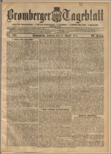 Bromberger Tageblatt. J. 29, 1905, nr 201